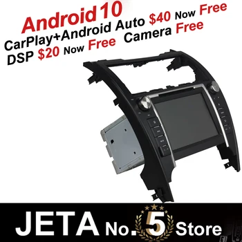 

Fit for TOYOTA Camry 2012 14 Car Radio GPS Music player tape recorder Android 10 64GB Navigation DSP CarPlay IPS Multimedia