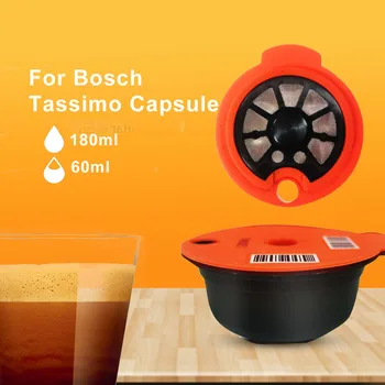 Icafilassi-cápsulas de café rellenables para máquina de BO-SCH, cápsulas de café reutilizables, ecológicas
