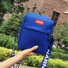 Маленькие сумки через плечо для женщин, модная водонепроницаемая сумка, Женская холщовая Наплечная Сумка-тоут, Женская дорожная сумка-мессенджер