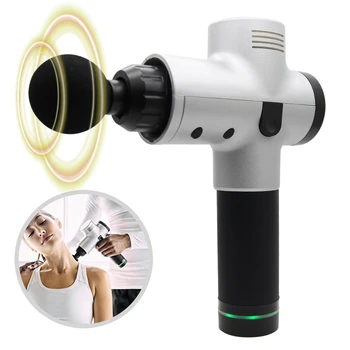 

New Massage Gun Rechargeable Muscle Stimulator Deep Tissue Massager Therapy Body Relaxation Shaping Pain Relief