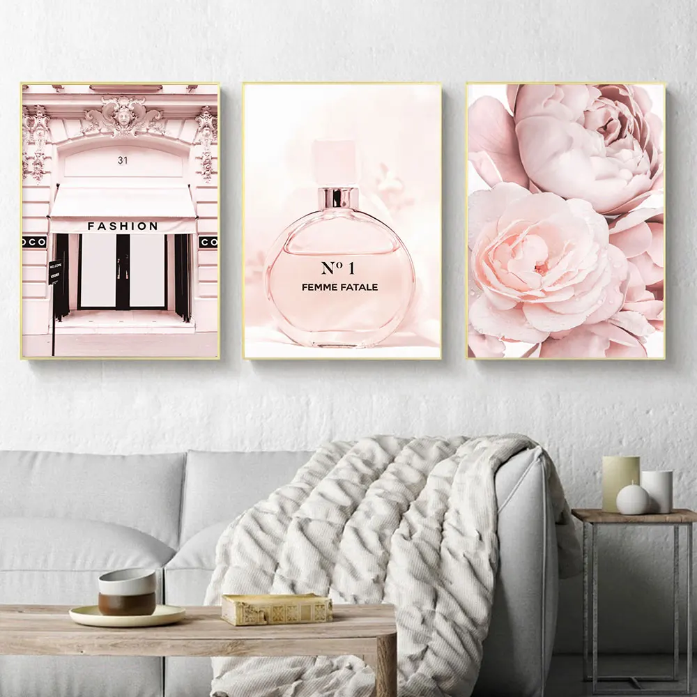 Canvas-Painting-Nordic-Decor-Pink-Blush-Peony-Flower-Perfume-Poster-And-Print-Wall-Art-Picture-For (1)