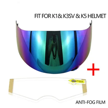 

Motorcycle Helmet Anti-Fog Lens Set Fit K1 K3svk5 Model Helmet Lens with Anti-Fog Sticker
