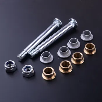 

beler 12pcs Metal Car Front Door Hinge Pin Bushing 2 Pin 1 Door Repair Kit Fit For Ford Aerostar Lincoln Mercury Cougar