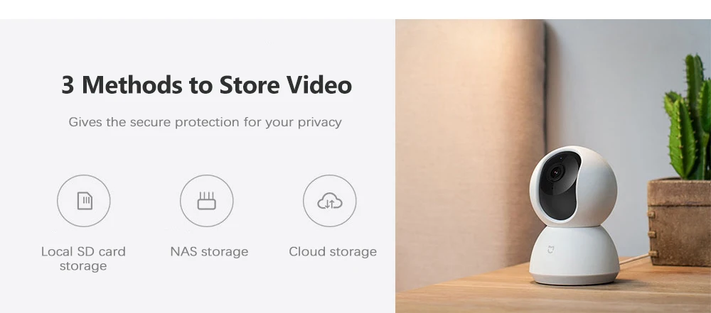 Xiaomi MIJIA, умная ip-камера, веб-камера, 1080 P, WiFi, панорамирование, ночное видение, 360 угол обзора, видеокамера, детский монитор, домашняя камера безопасности