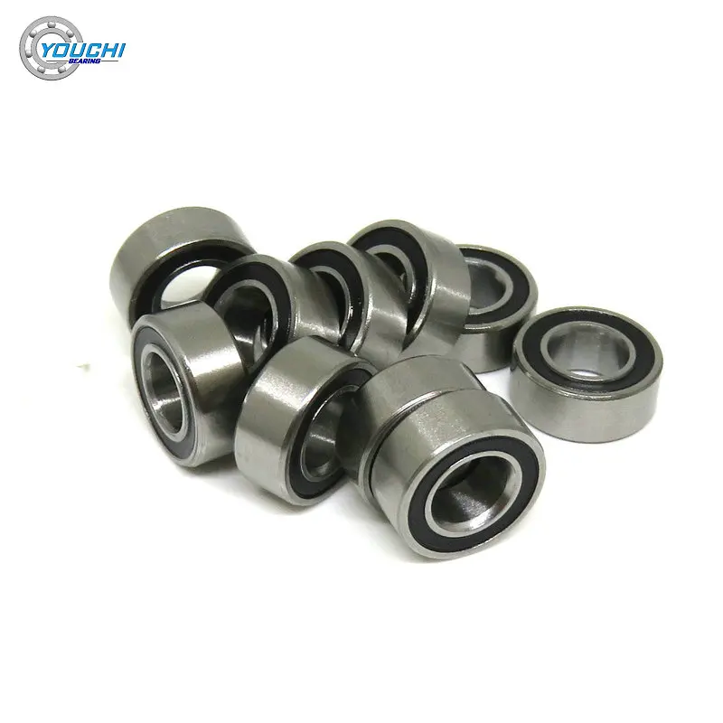 10 шт 5x10x4 мм MR105 2RS GCR15 шариковые подшипники с глубоким желобом RS 5*10*4 ABEC-3 Рыболовные
