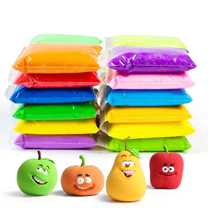 

100g Slime Sand Toys Magic Clay Colored Soft Slime Space Sand Supplies Play Sand Model Tools Antistress Toys for Kids