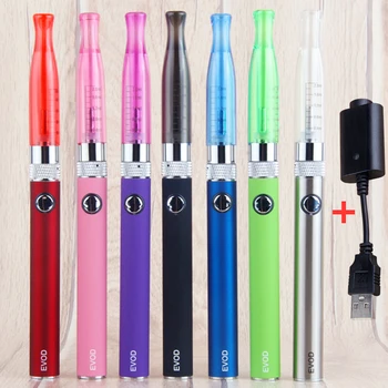 

1Sets evod GS H2 Vape Pen e cigarette Starter Kit 900mAh e cigs Vaporizer 2.0 ml Bottom Coil H2 Vapor EVOD Blister Kits