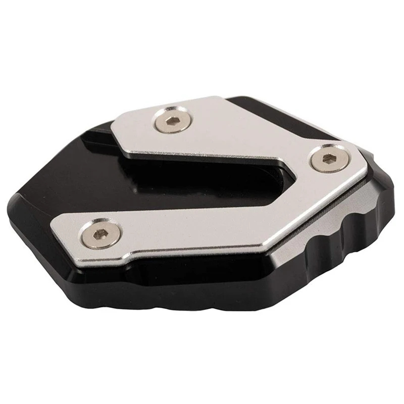 Подножка для мотоцикла, выдвижная пластина для Yamaha Mt07 Mt-07 Xsr700 Xsr 700 Tracer 900 Gt, аксессуары для мотоциклов - Цвет: Black