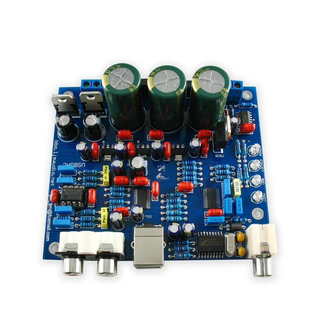 CS8416 + CS4398 ЦАП с USB коаксиальный 24/192 К AC15V 32 К-192 К/24BIT DIY Kit