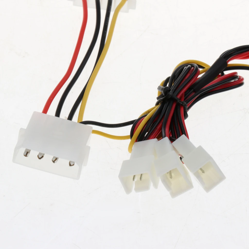 4 канала 4pin PC кулер охлаждающий вентилятор регулятор скорости кронштейн PCI 12V блок