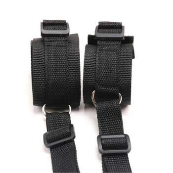 Sexual Abuse Bounds Handcuffs And Ankles Binding BDSM Tied Under The Bed Restraint Restraint System Male And Female Sex Toys 5