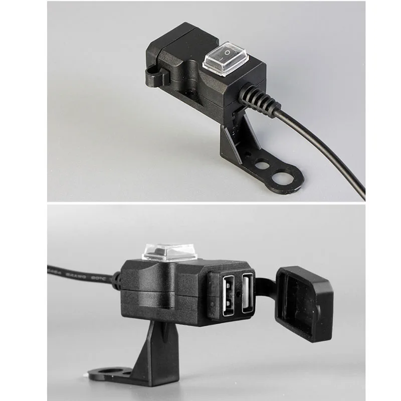 Кабель адаптер с двумя USB портами водонепроницаемый а|Электроаксессуары для