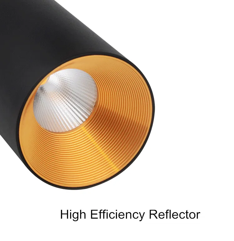 明装射灯LED吸顶式7W免开孔CREE圆形金色北欧客厅走廊COB防眩筒灯-淘宝网_03