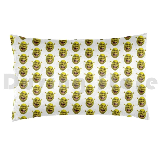 Shrek Meme Pillow Case Printed 35x50 Shrek Meme Png Shrek Face Shrek Meme  Face Shrek Png