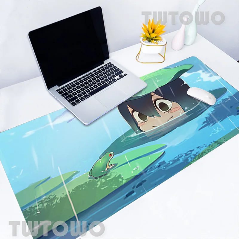 Rgb Large Anime My Hero Academia Gaming Computer Mousepad Gamer Mouse  Carpet Bakugou Katsuki Desk With Led Backlit Support Diy - Mouse Pads -  AliExpress