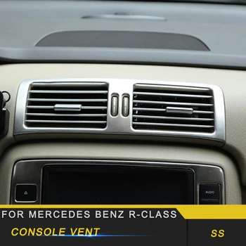 

For Mercedes Benz R-Class 2014-2017 Car Styling A/C Air Vent Outlet Panel Cover Trim Frame Sticker Interior Accessories
