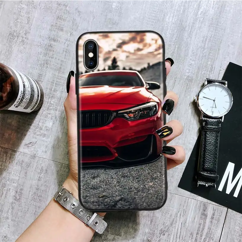 Синий красный для Bmw черный чехол для телефона Apple IPhone 11 Pro XS MAX XR 7 8 6 6S Plus X 10 Ten 5 5S SE Coque Shell