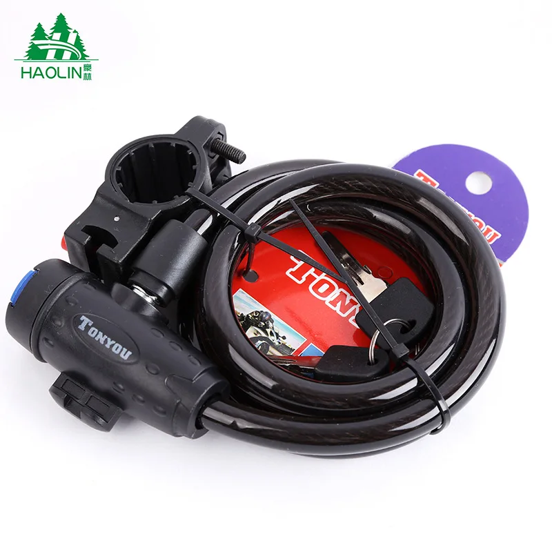 

[Manufacturers Direct Selling] Bicycle Mountain Bike Lock Coiled Rough Lock Bicycle Lock Circular Lock