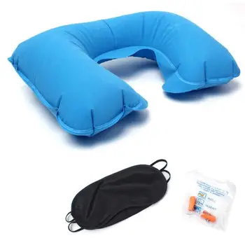 

Neck Cushion With Inflatable Neck Stretcher And Cervical Traction Device For Alleviating Pain U-shaped Pillow PVC