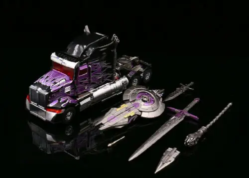 

Unique toys UT R-02 OP Challenger Optimus Prime Purple Version,In stock!