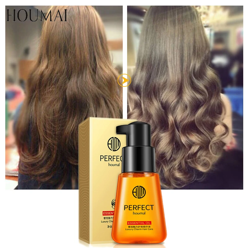 Уход за волосами HOUMAI эфирное масло питает кожу головы восстановление сухих повреждений лечение волос глицерин против выпадения волос питание эссенция для волос