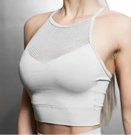 CB254 grey bra Бесшовный комплект для йоги, высокая талия, для тренировок, высокая талия, штаны для йоги, для женщин, пуш-ап, спортивный бюстгальтер, для фитнеса, леггинсы, для спортзала, женский спортивный костюм - Цвет: CB254 grey bra