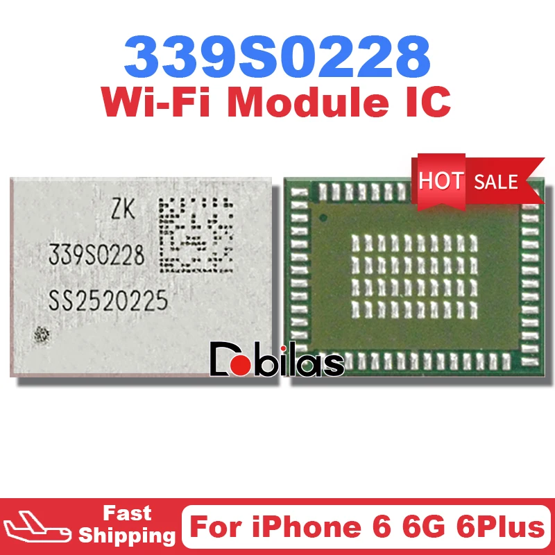 Интегральные схемы 339S0228 U5201 для iPhone 6 6G 6Plus Wi-Fi модуль IC BGA чипсет с интегральной