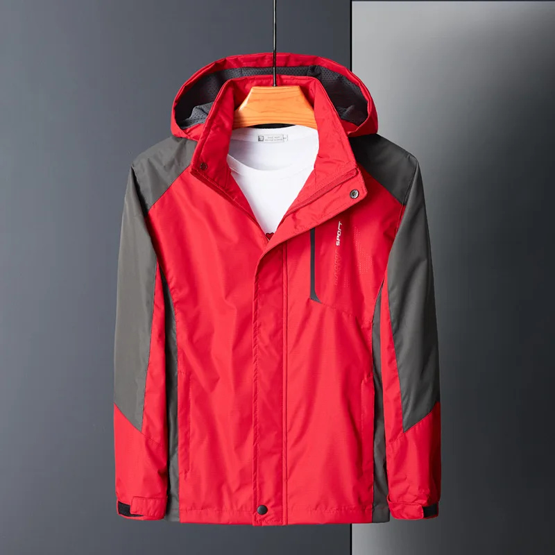 

Thin Type for Spring And Autumn Outdoor Waterproof Jacket Men Casual Sports Wind Coat Coat Work Clothes
