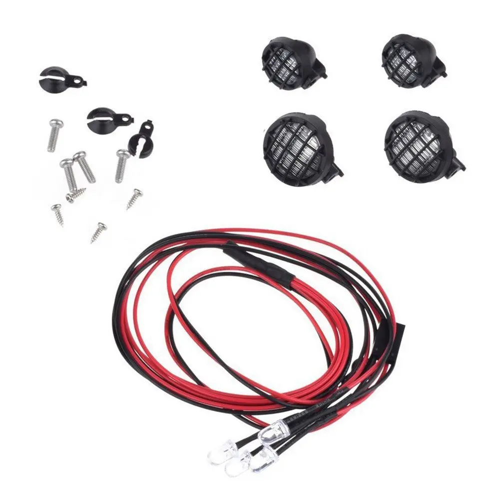 

Climbing Lampshade SCX10 CC01 RC4WD Climbing Car Simulation Car Modified Car Light Cup 1:10 Climbing Car Modified LED Lampshade