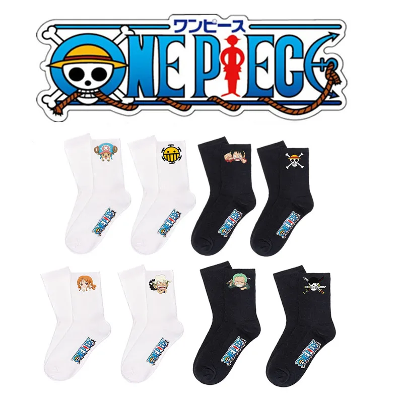 Цельнокроеные носки Choba Luffy с героями мультфильмов повседневные xxx для мальчиков