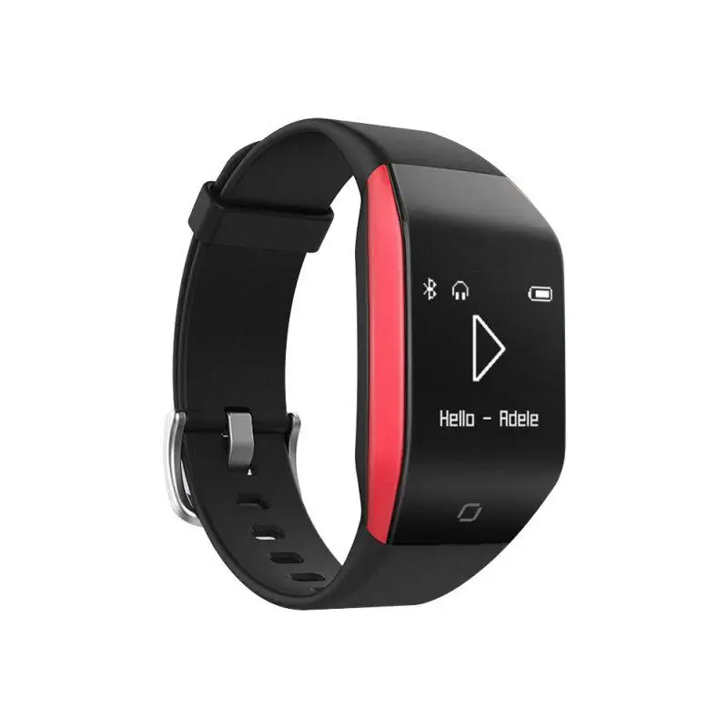YD618 Смарт часы Bluetooth музыкальный браслет 0 96 &quotIP68 Водонепроницаемый 512 Мб U