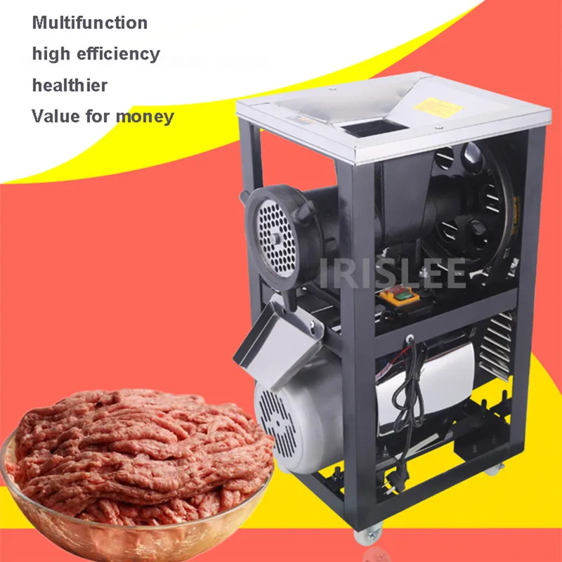 220v Professional Commercial Meat Grinder Bone Crusher Electric Meat Grinder Chicken Head Mincer