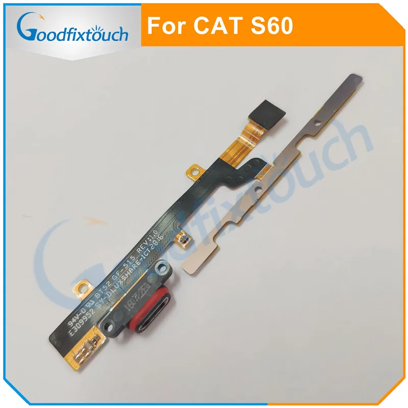 Зарядное устройство USB для гусеницы Cat S60, док-станция для зарядки, гибкий кабель, кнопка зарядки питания для гусеницы CAT S60, Запасная часть