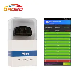 Vgate iCar2 ELM327 obd2 bluetooth-сканер elm 327 V2.1 obd 2 wifi icar 2 автоматический диагностический сканер для android/PC/IOS считыватель кодов