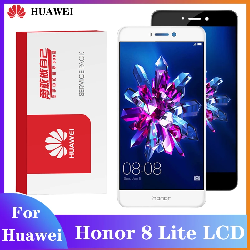 Оригинальный ЖК дисплей для Huawei Honor 8 Lite с сенсорным экраном рамкой PRA TL10|Экраны