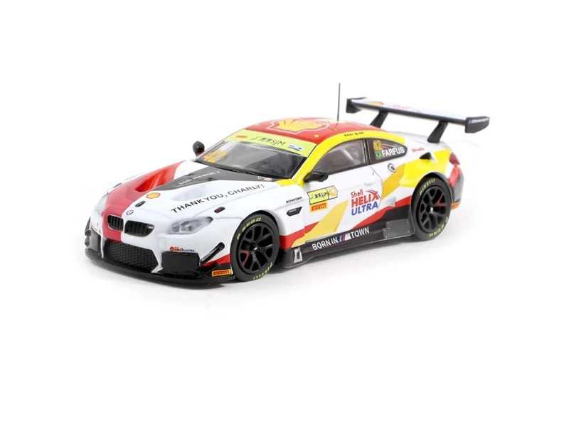 

Tarmac Works 1:64 M6 GT3 Macau GT World Cup 2018 Racing Diecast Model Car