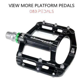

Clip Board Bike Pedal Aluminium Alloy 104*97*22mm 1 pair Mountain Flat