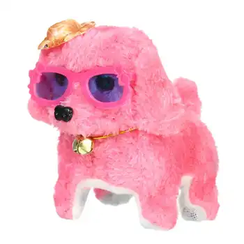 

Children Electronic Dogs Pet Dog Toy Interactive Electronic Pets Robot Doll Plastic+Villi can Move Forward and Backward Toys