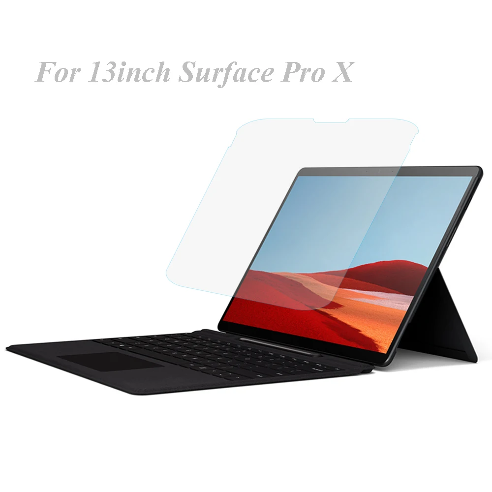 Защита экрана для Surface Pro X 0 3 мм 9H HD 13 дюймового Microsoft прозрачная защитная пленка из