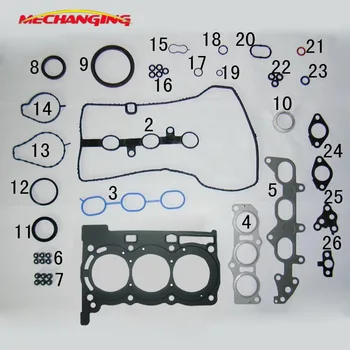 

1KRFE 1KR FOR DAIHATSU SIRION (M3_) 1.0L Full Set Automotive Spare Parts Engine Parts Engine Gasket 04111-0Q020 50257000