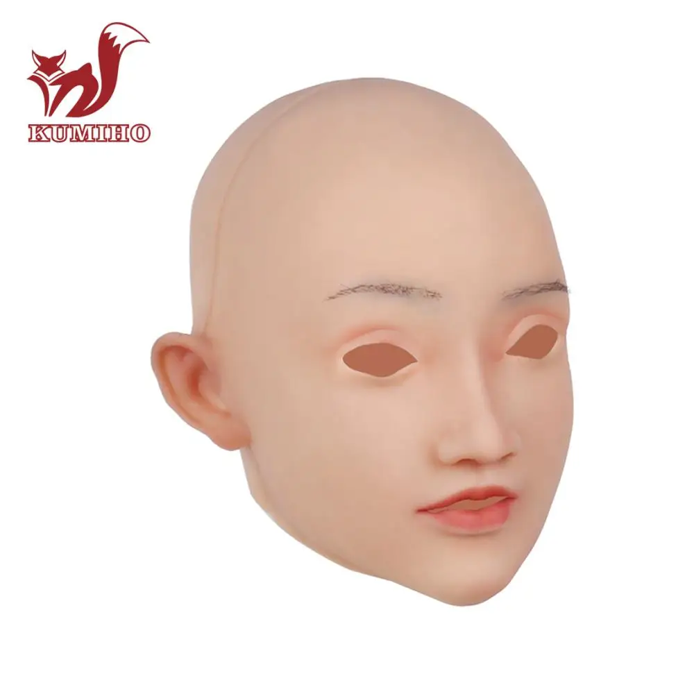 KUMIHO Elsa Style High Quality Silicone hand-made Mask made for Transgender Drag Queen or for Cosplay Stage Performance