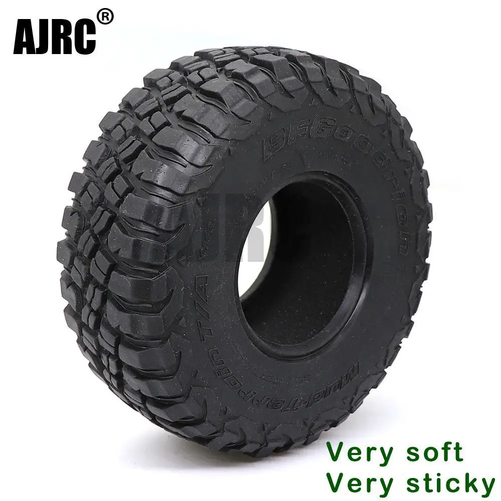 2.2 inch Rubber Tires 120mm for SCX10 D90 TRX4 TRX6 1/10 Scale