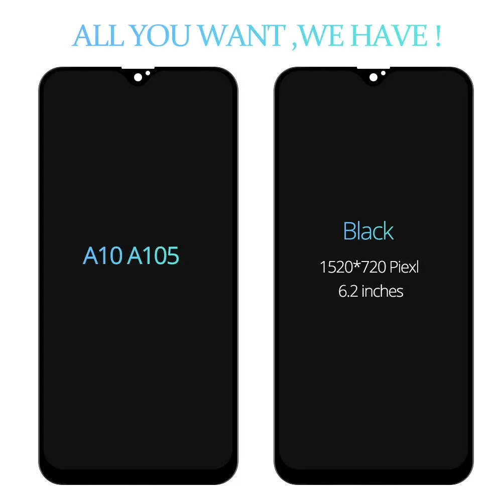 6," ЖК-дисплей для samsung Galaxy A10 A105 A105F SM-A105F ЖК-экран Замена дигитайзер сборка+ сервисная посылка