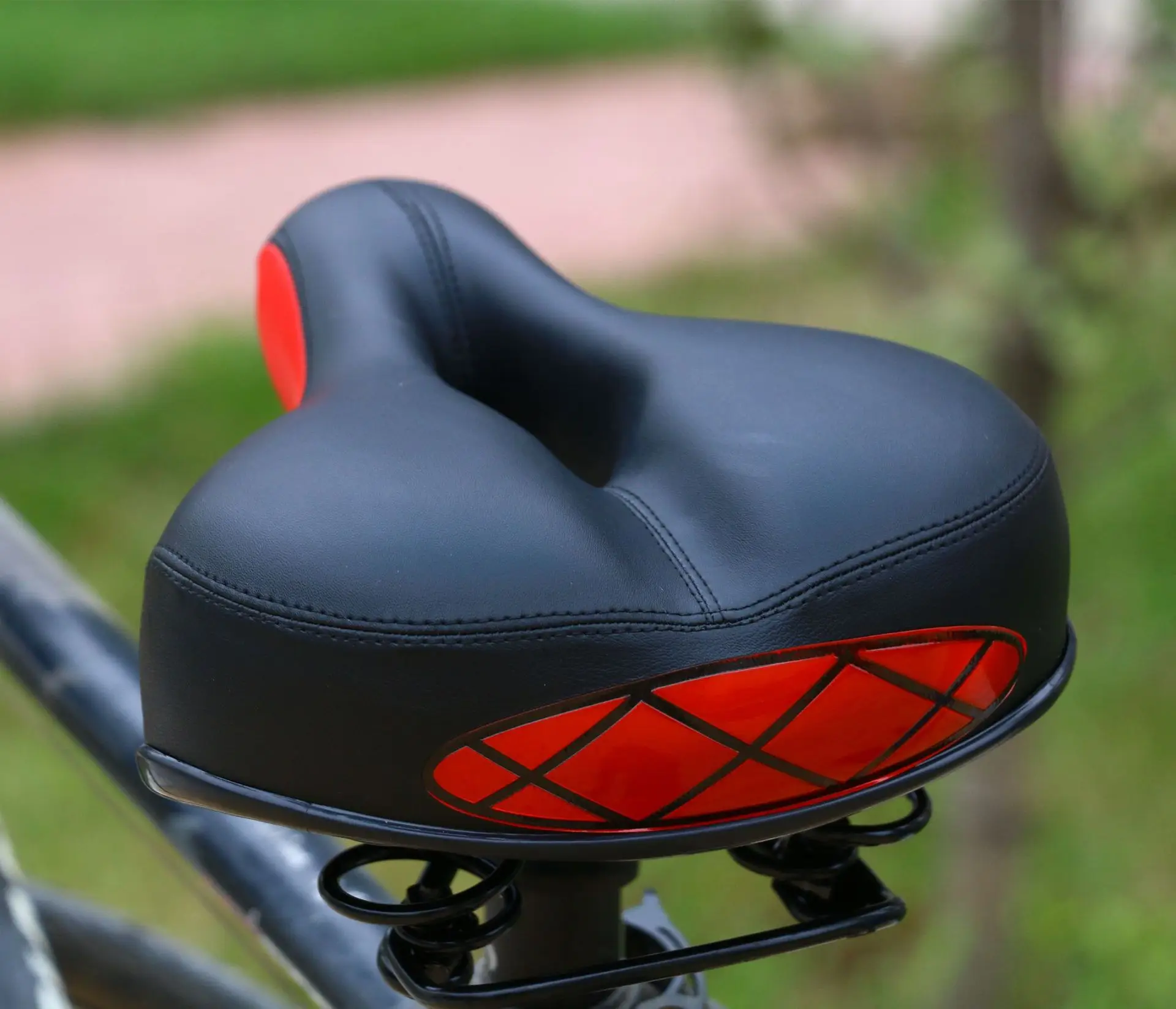 Yafee ya feng Mountain Bike Seat Cushion Car Seat Reflective Bicycle Saddle Pad Comfortable Large Butt Seat Cushion