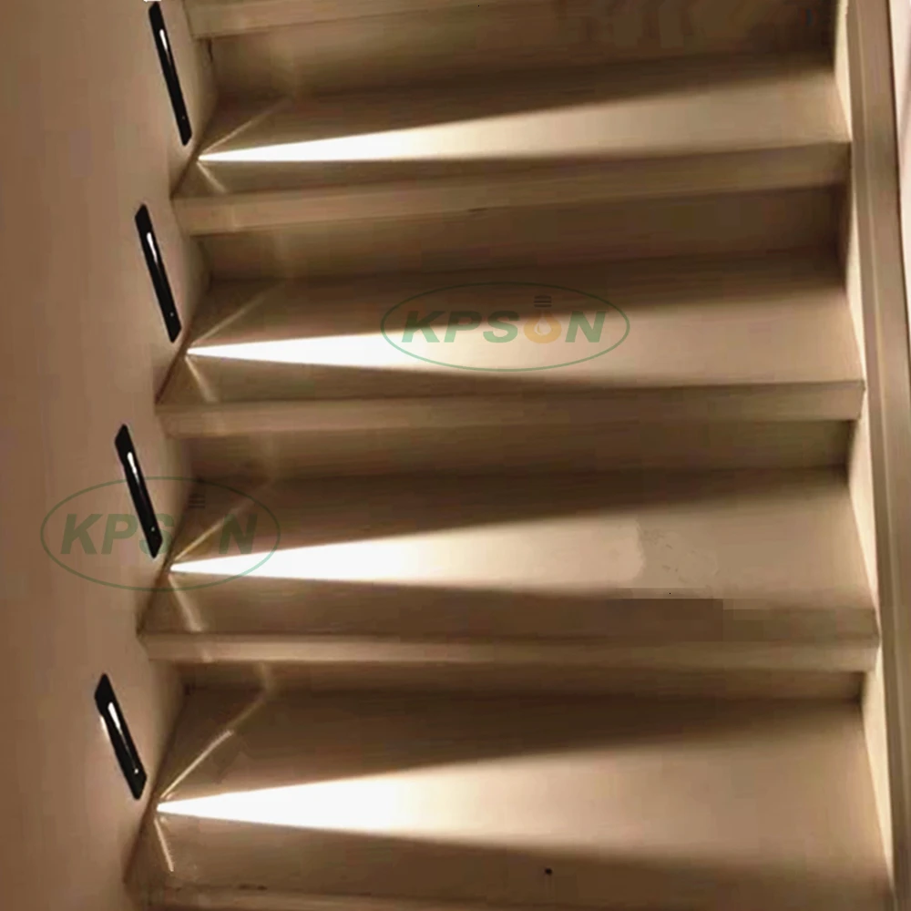 3W Led Stair Light AC85-265V PIR Motion Sensor Corner Wall lights Infrared Human Body Induction Corridor Staircase Lamp (6)