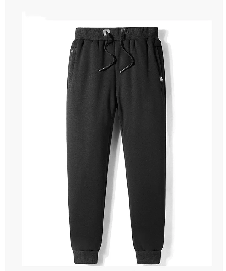 L-8XL, мужские зимние теплые спортивные штаны для бега, уличные флисовые штаны для бега, уличные мужские брюки размера плюс