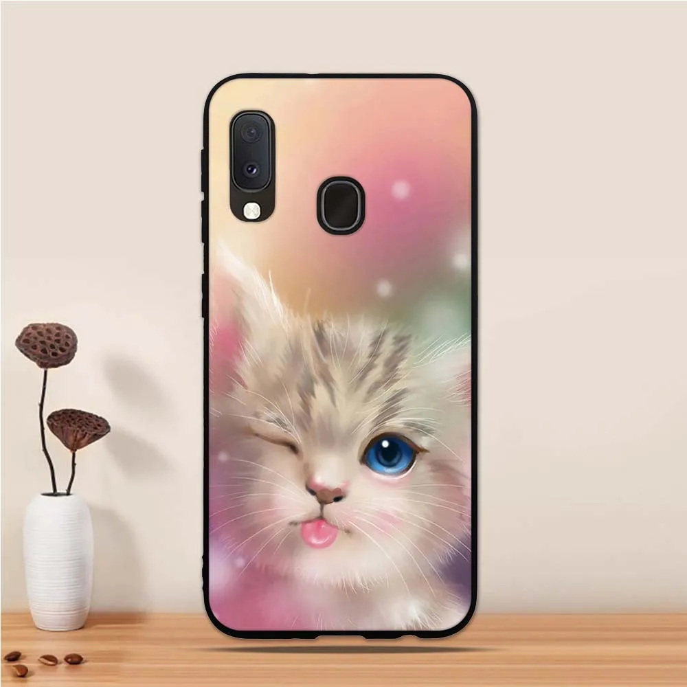 Мягкий чехол из ТПУ для Samsung A20e A10e силиконовый накладка Galaxy A10 E A 20e телефона