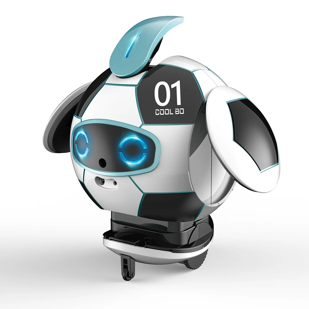 

Intelligent Smart Ball Robot Voice Recognition Dialogue Function Sing Dance 11cm
