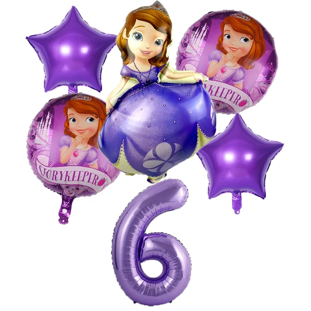 New Disney Sofia Princess Theme Party Disposable Tableware For Decorations Birthday Party Baby Shower Napkin Plate Cup Supplies style 7