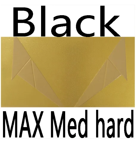 Black MAX med Ван Хао Локи RXTON III торт Губка stacky Настольный теннис Резина/пинг-понг резина - Цвет: Black MAX med